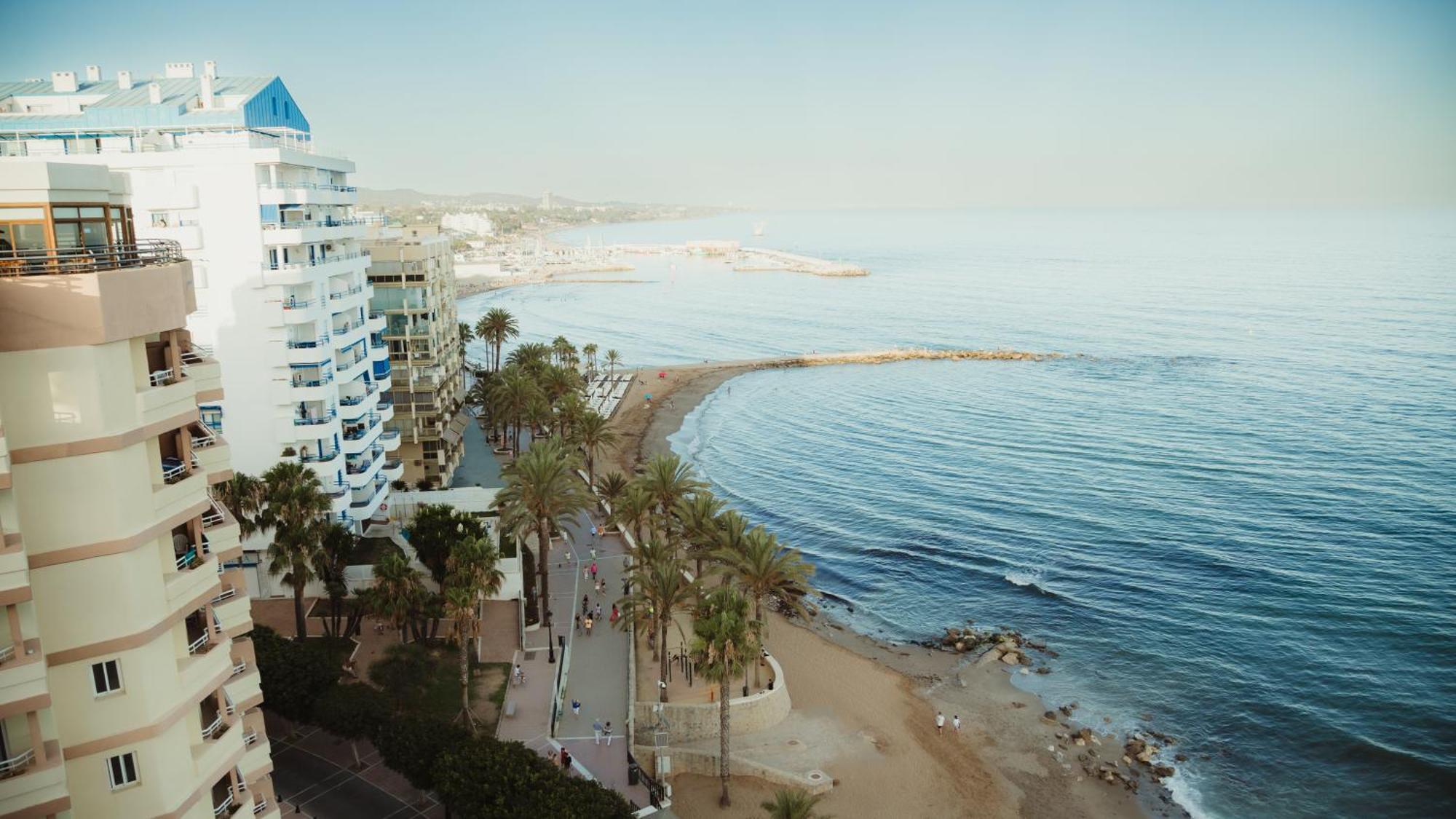 1ª Linea De Playa Marbell Center Apartment มาร์เบยา ภายนอก รูปภาพ